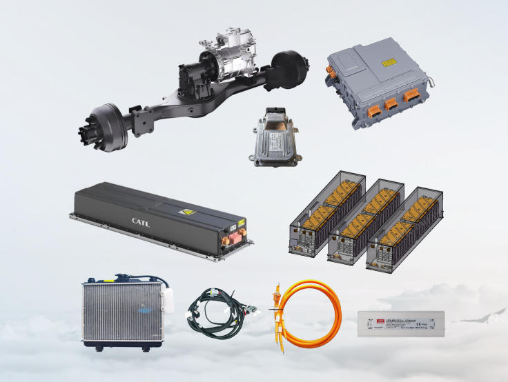 320V-350V三电动力系统整体解决方案